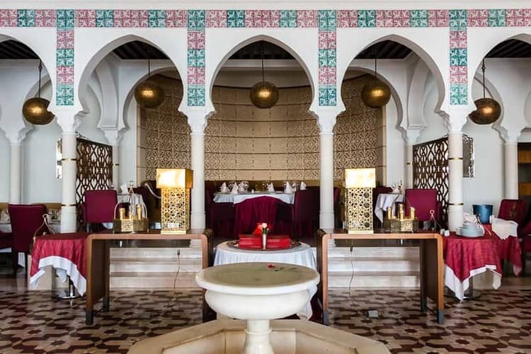 Restaurant background image