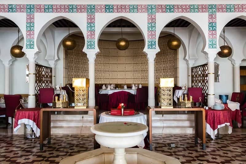 Restaurant background image