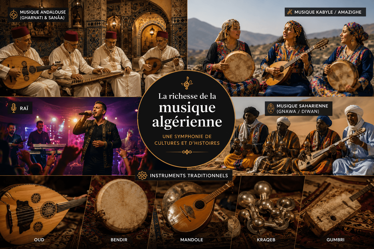 The Richness of Algerian Music: A Symphony of Cultures and Histories